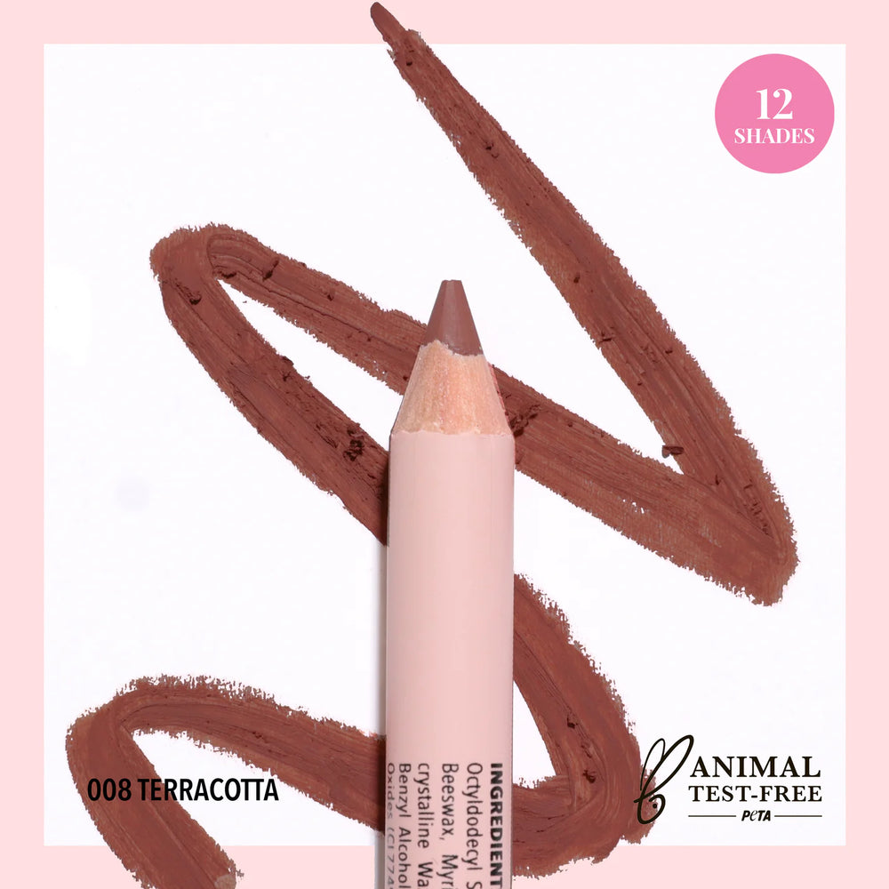 Moira Cosmetics Signature Lip Pencil, Terracotta (008)